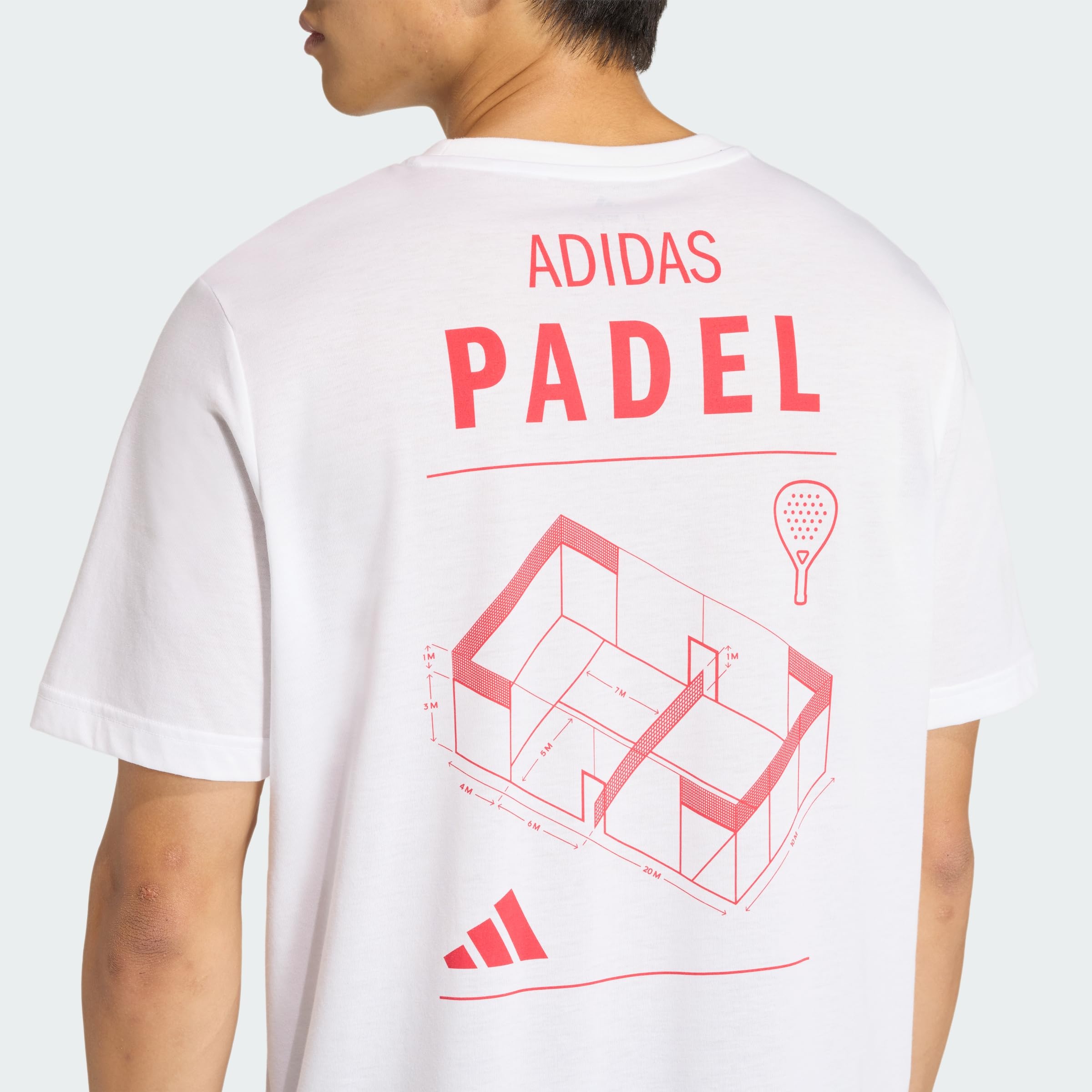 adidas Padel Category Graphic Short Sleeve T-Shirt S