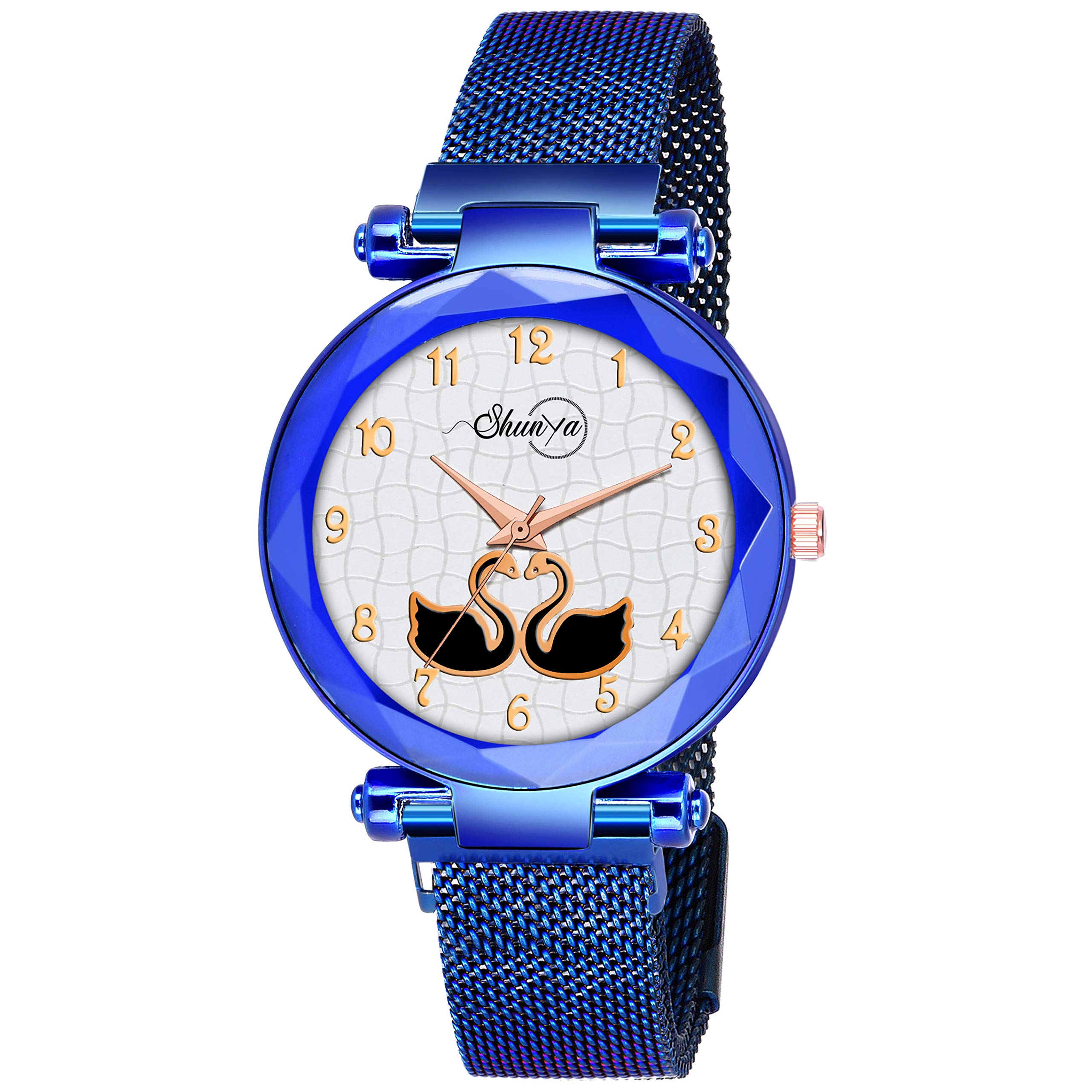 Shunya New Luxurious Looking Duck Dial Professional Blue Wrist Watch Magnet Girls Watch Analog Watch - for Girls (B092HD52GM) Amazon Price History, Amazon Price Tracker