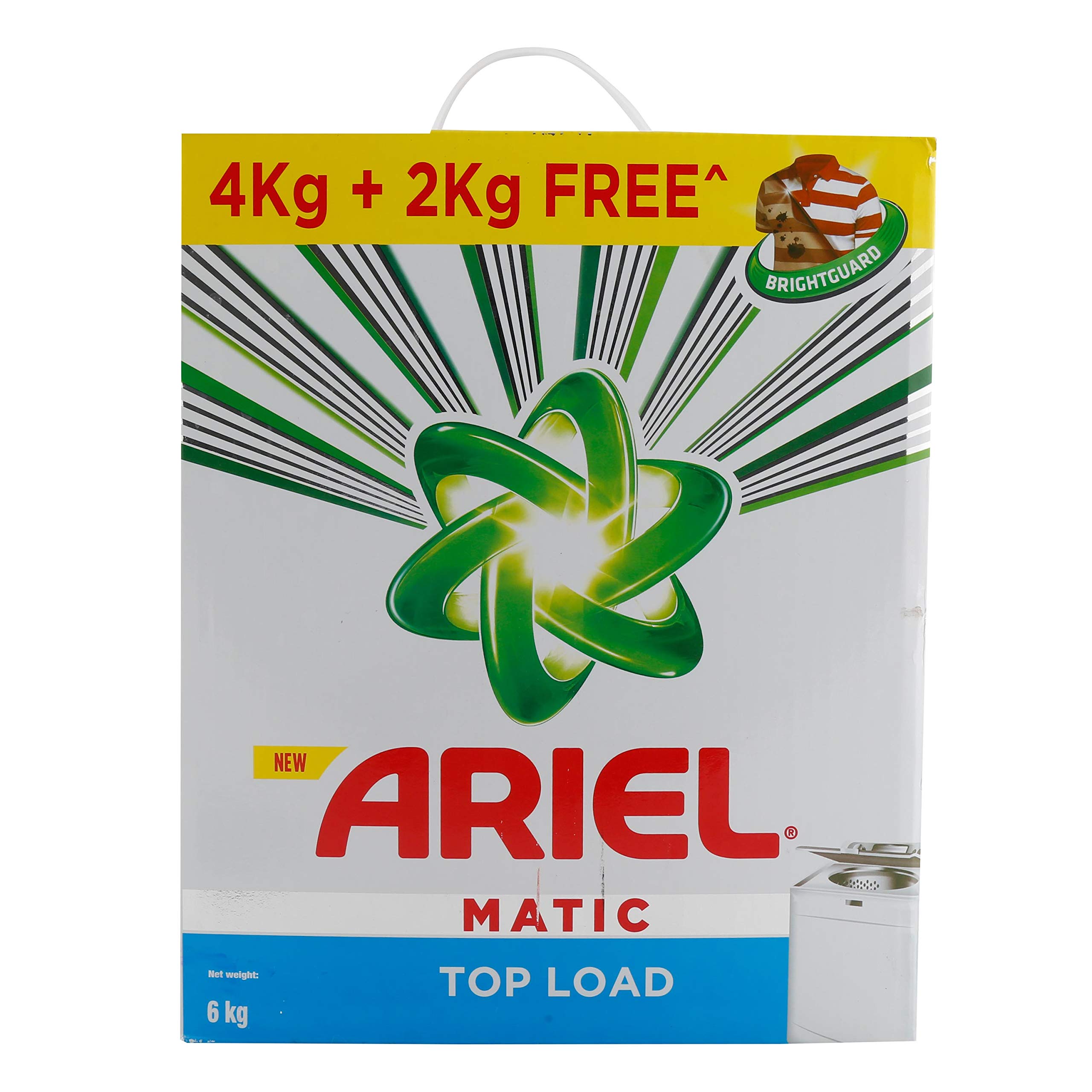 Ariel Matic Detergent Washing Powder - Top Load, 6Kg Carton, Pack of 1 (B075MNG1MH) Amazon Price History, Amazon Price Tracker