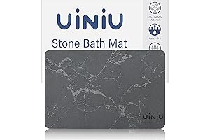 Stone Bath Mat: A Natural and Absorbent Shower Sanctuary