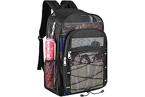 Heavy Duty Mesh Backpacks for Adults, Mesh School Bags for Boys and Girls