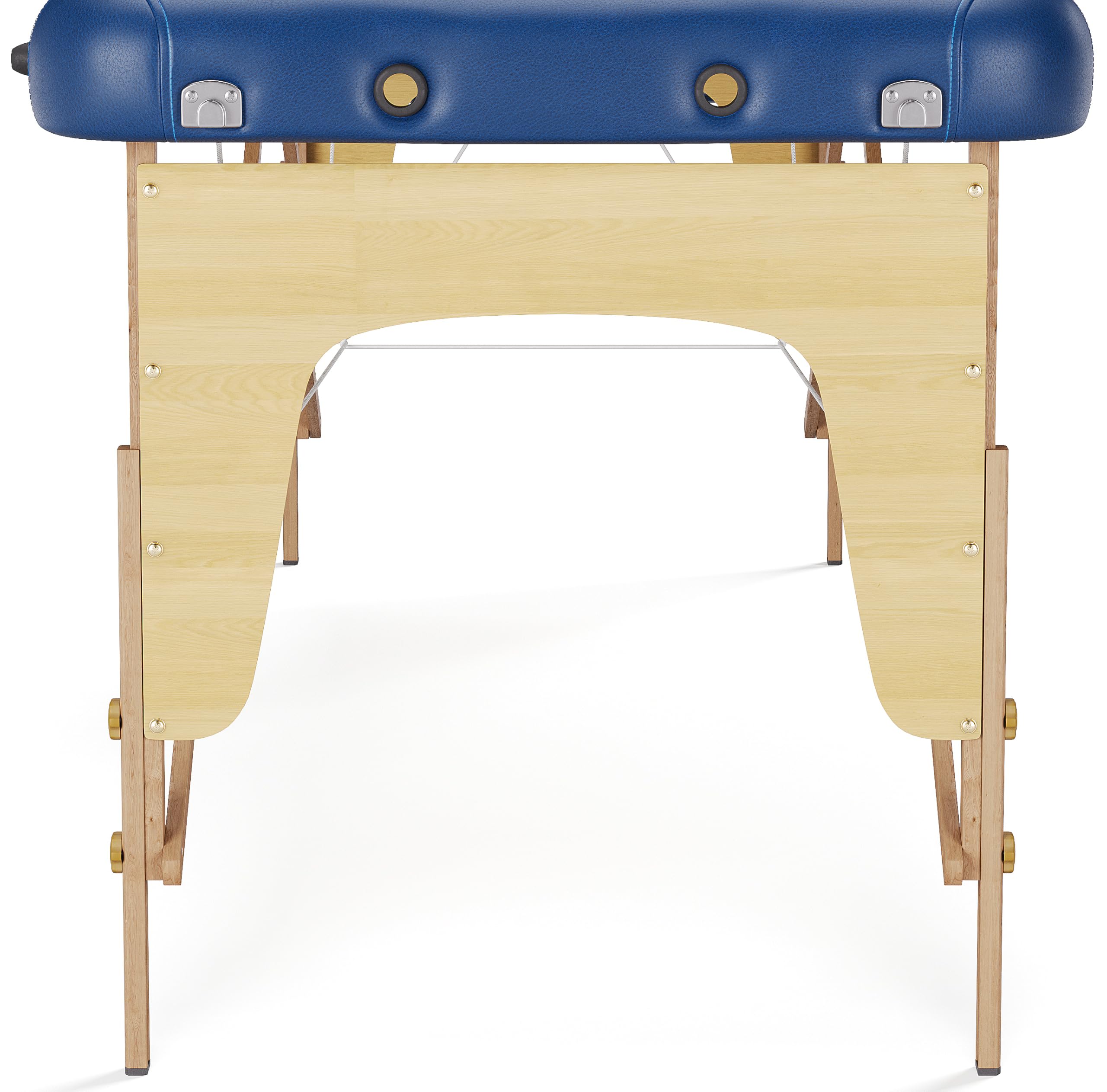 Beltom® Lettino per Massaggio Portatile 3 Zone Nuovo Modello - Dimensione XL 195 X 70 CM - Pannello Reiki - Angoli ARROTONDATI E RINFORZATI - ESTETICA Fisioterapia Tatuaggi Relax - Blu