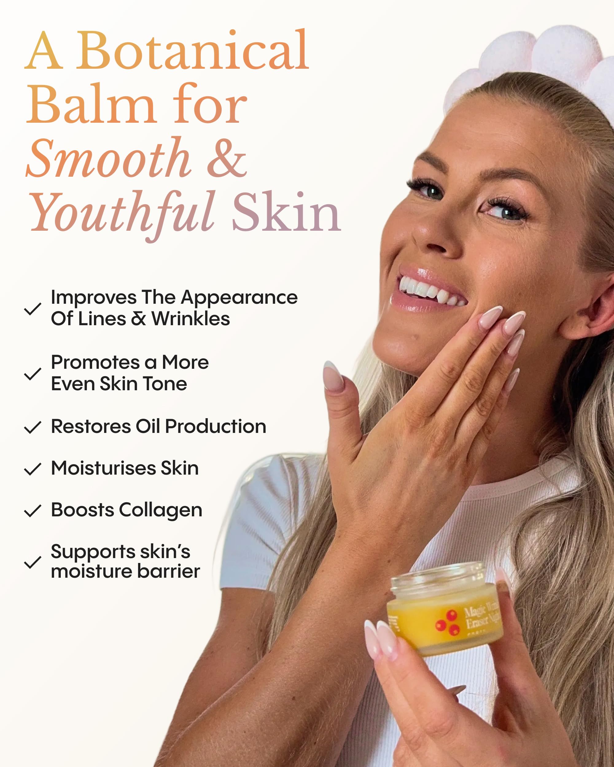Amazon.com: FRØYA Organics Magic Wrinkle Eraser Night Balm | Renew