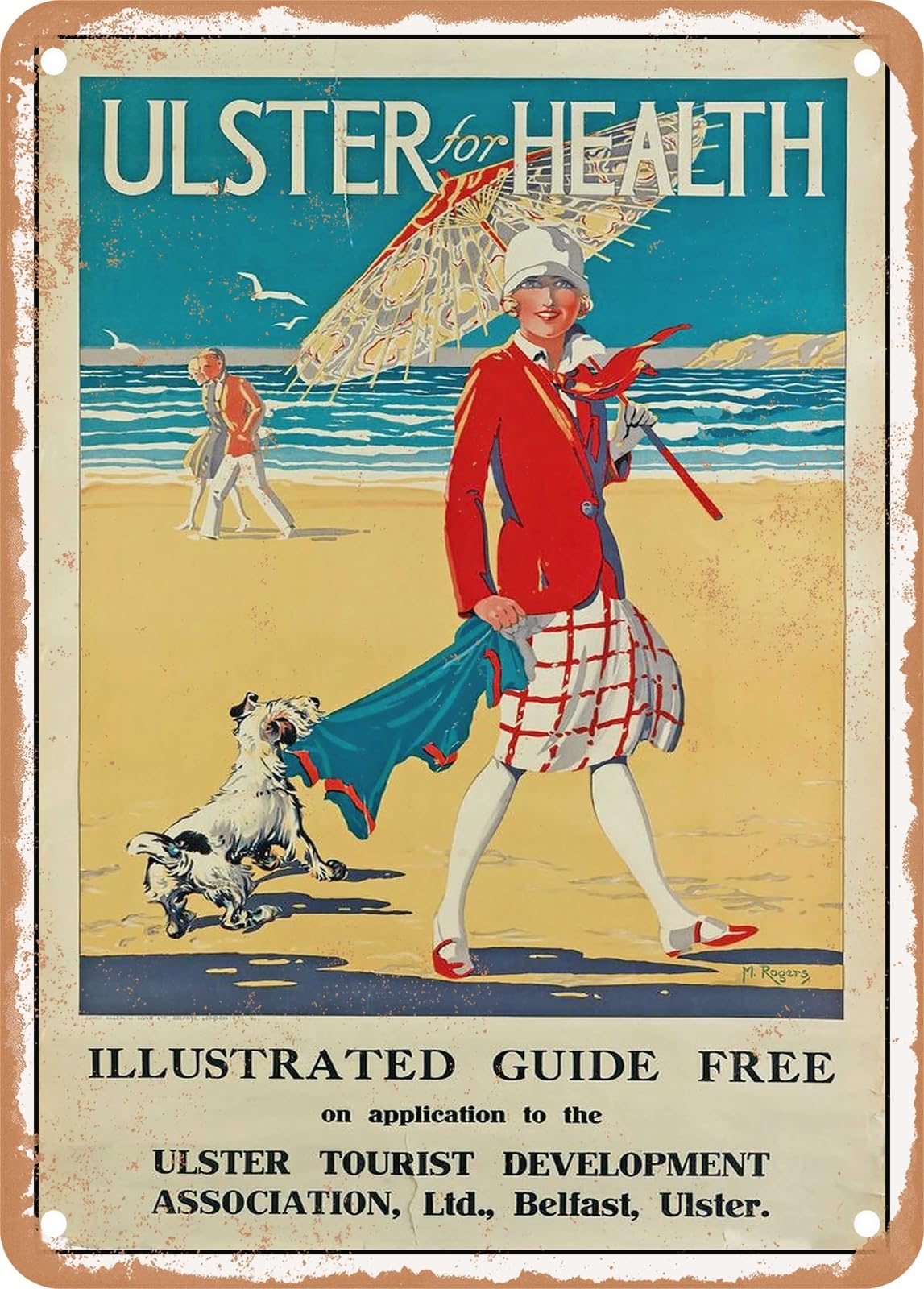 METAL SIGN - 1925 Ulster for Health Vintage Ad home decor