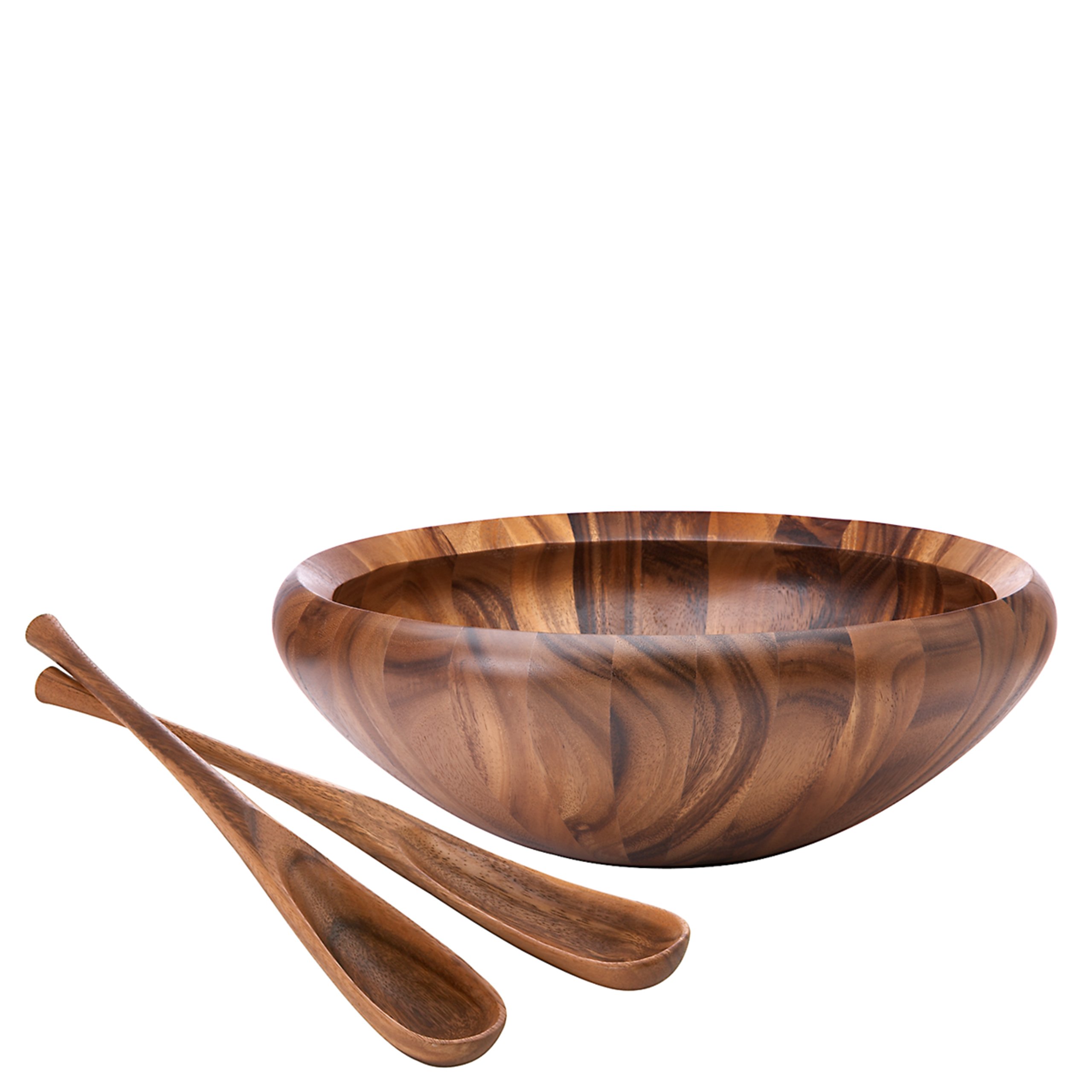 Dansk Wood Classics Original Salad Server Set Brown Desertcart INDIA