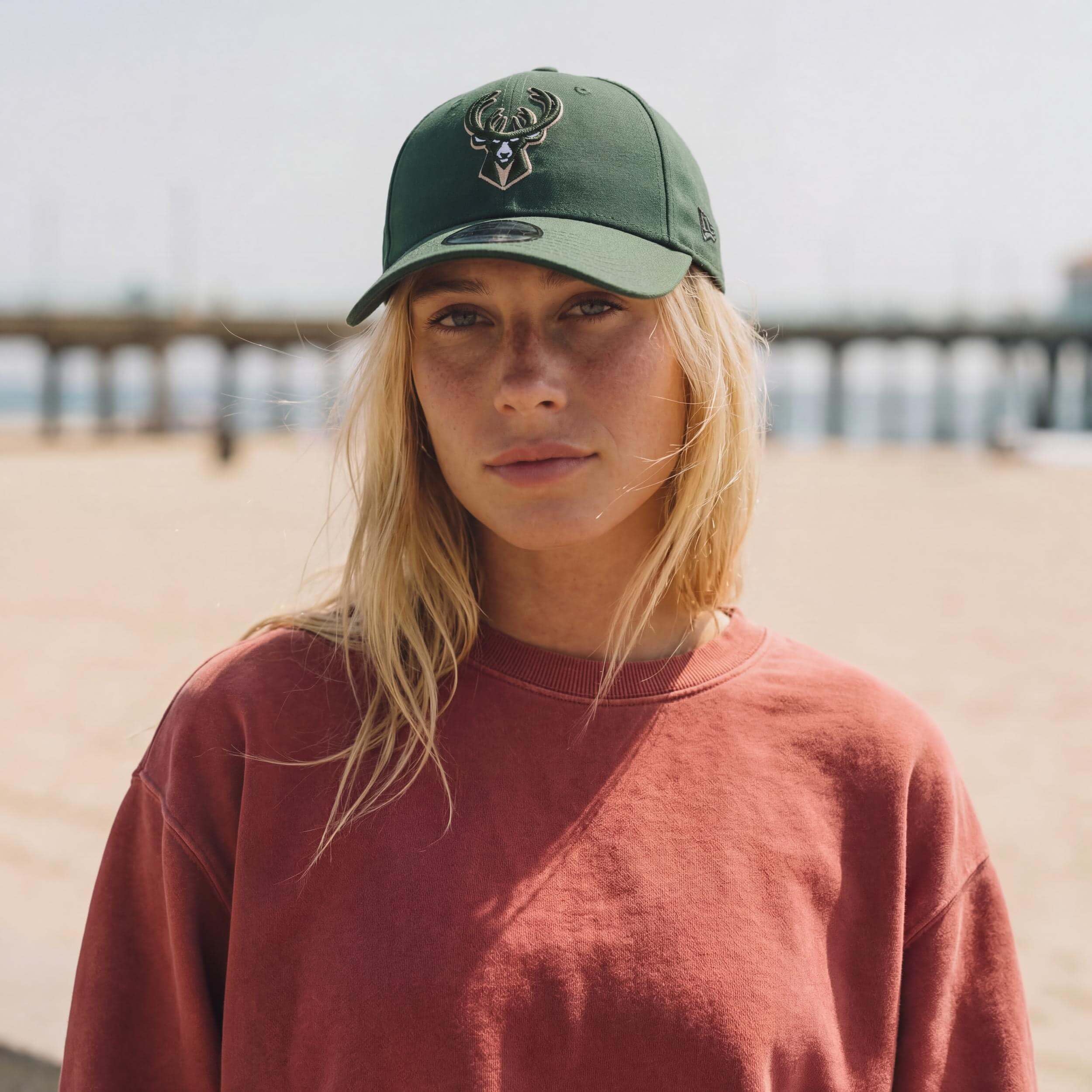 New Era 9Forty The League Bucks CapEra Kobiety/Mężczyźni - basecap czapka strapback cap Z daszkiem, Zapięcie na rzepy Jesień Lato Wiosna Zima