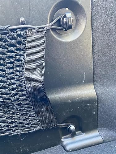 Miniatura 8 de Red de carga organizadora de maletero para Chevy Chevrolet Camaro 2016-2024  Red de carga estilo sobre para cupé  Organizador de maletero de coche