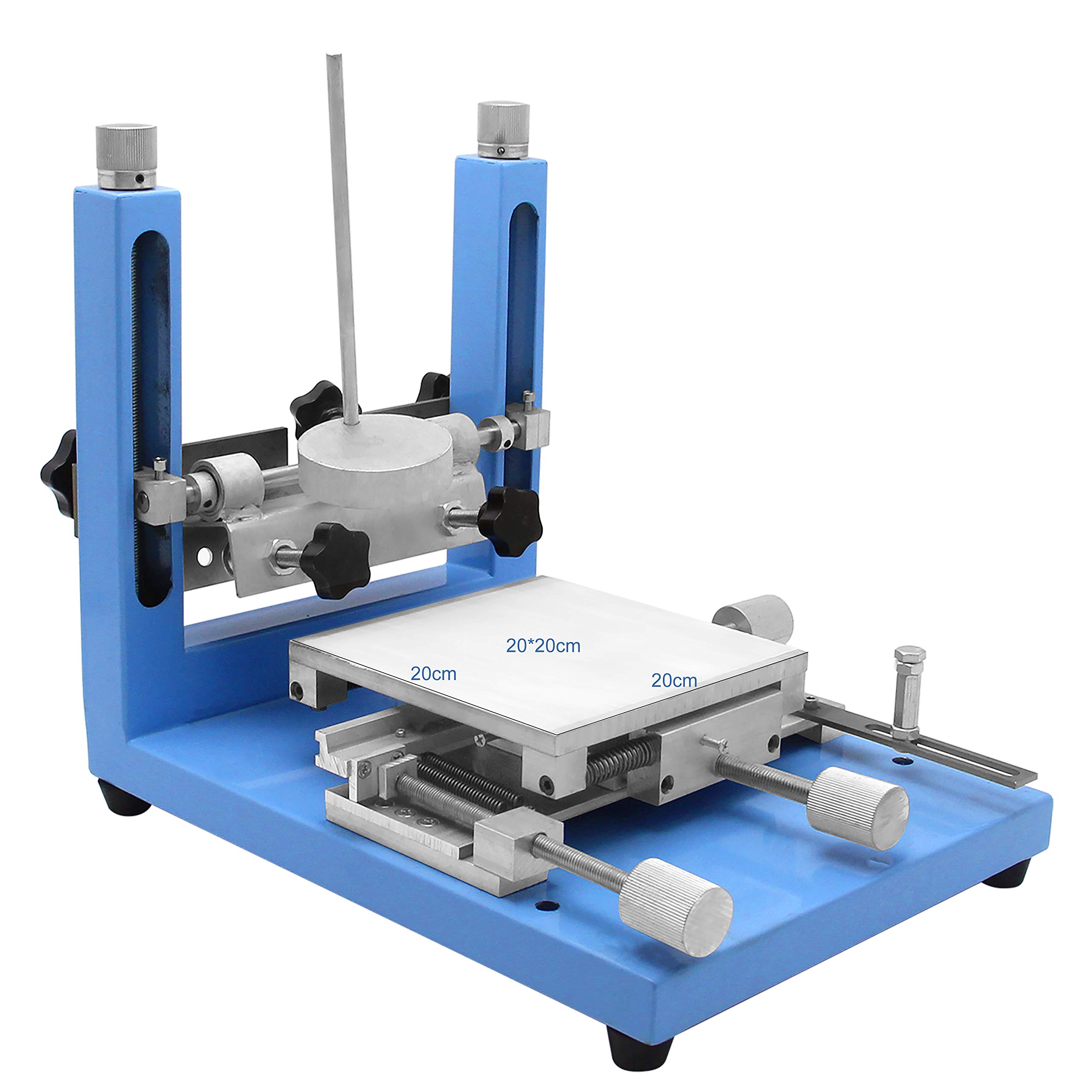 Amazon.co.jp: Hanchen シルクスクリーン印刷機 20*20cm基板 フレーム