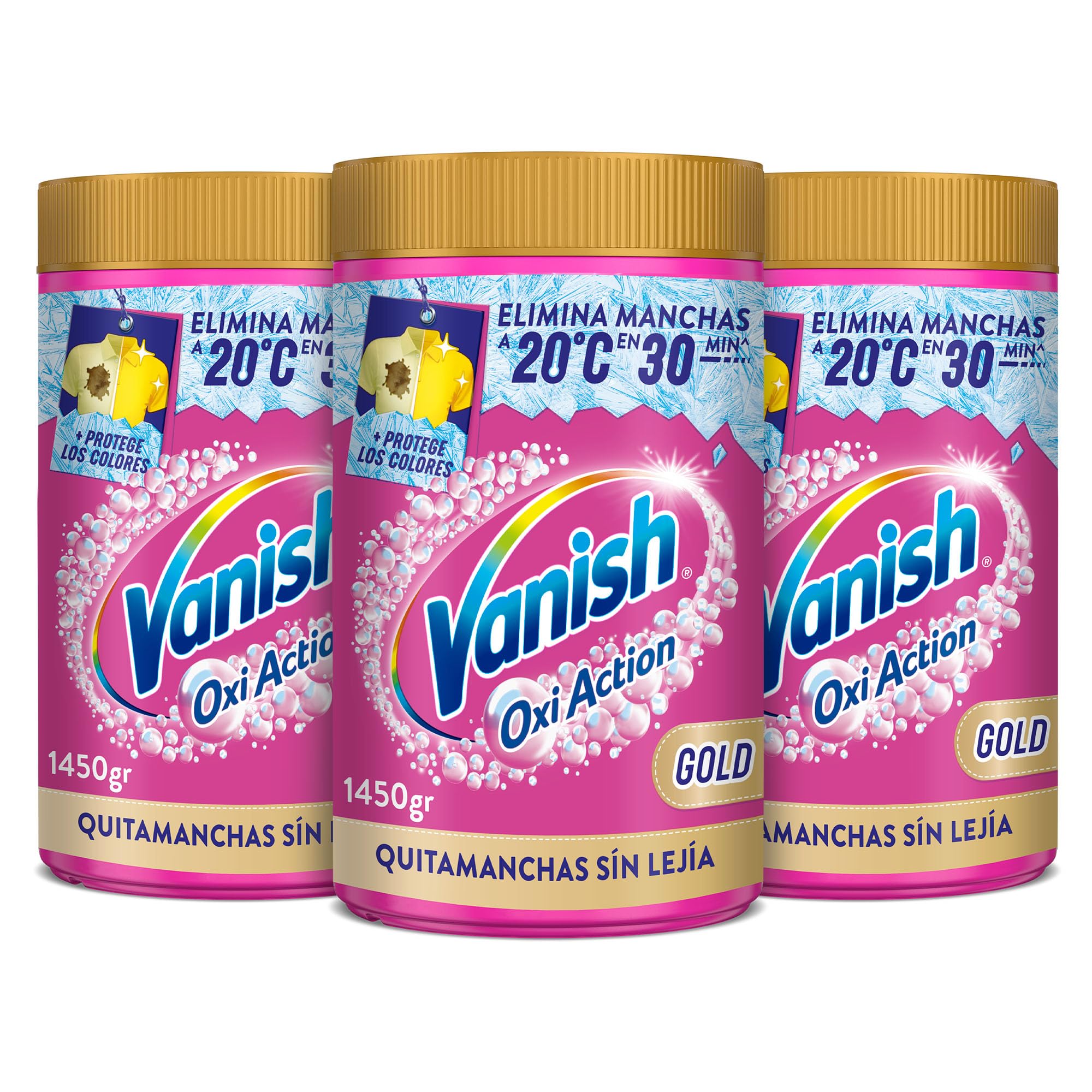Vanish Oxi Action Multipoder - Quitamanchas multibeneficio para la ropa, En Polvo, Sin Lejía 400gr, El emabalaje puede variar — view 12