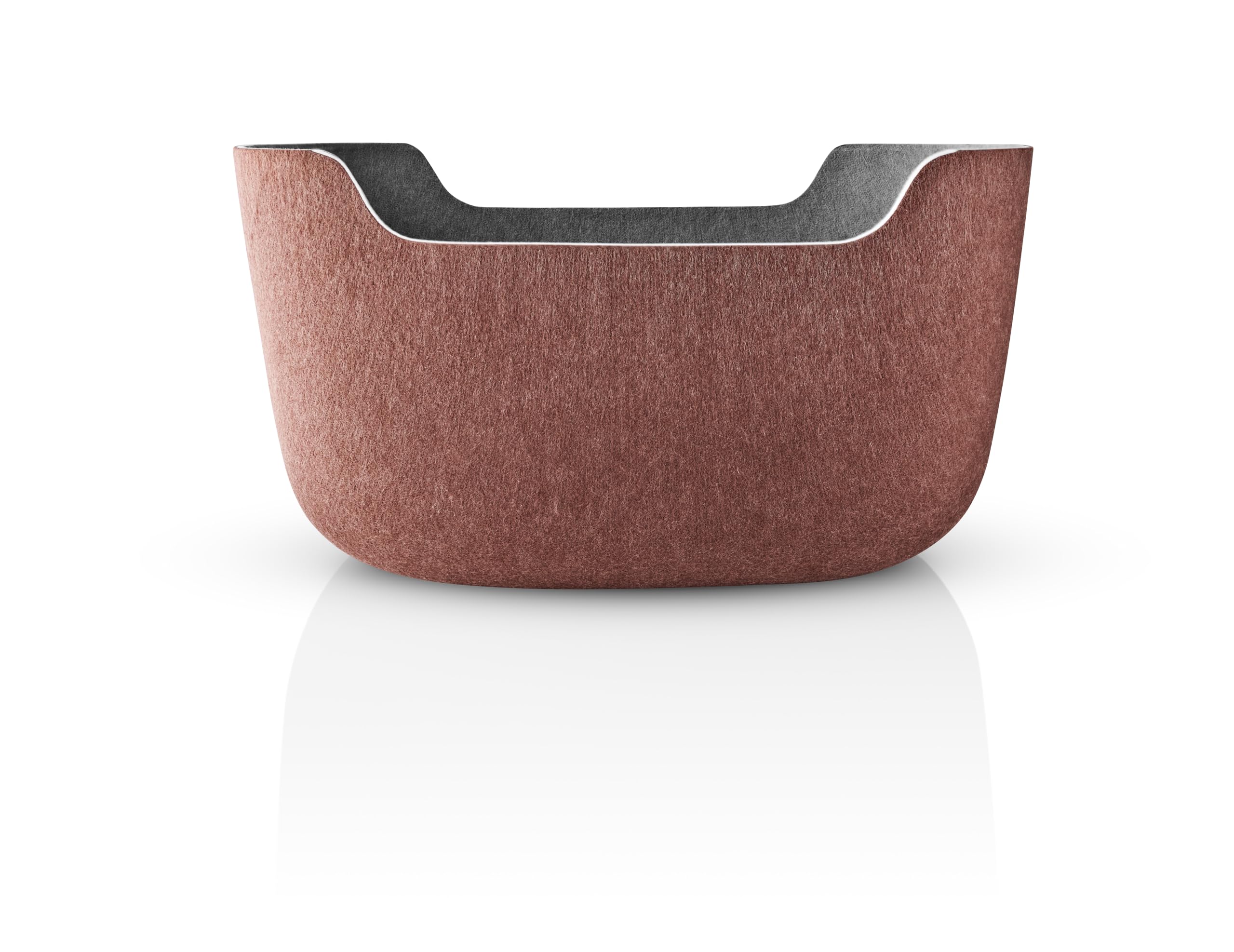 EVA SOLO | Cesta ordenada 48x35x26cm Castaño | Almacenamiento versátil para juguetes, libros y suministros de oficina | Casa bien organizada con diseño y funcionalidad daneses | Castaño
