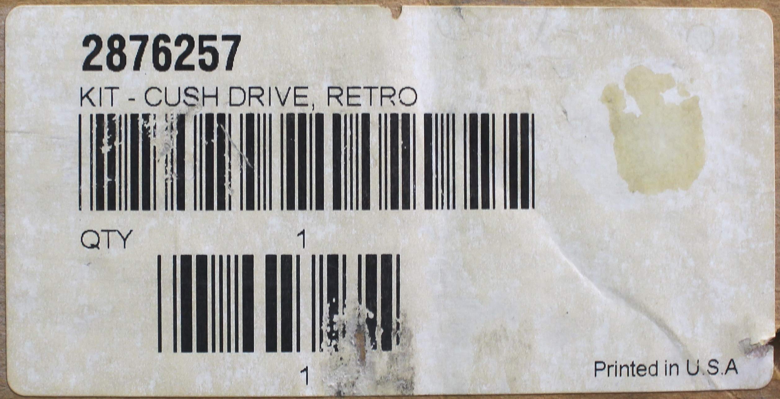 Amazon.com: Polaris Kit - Cush Drive, Retro PN 2876257 : Automotive