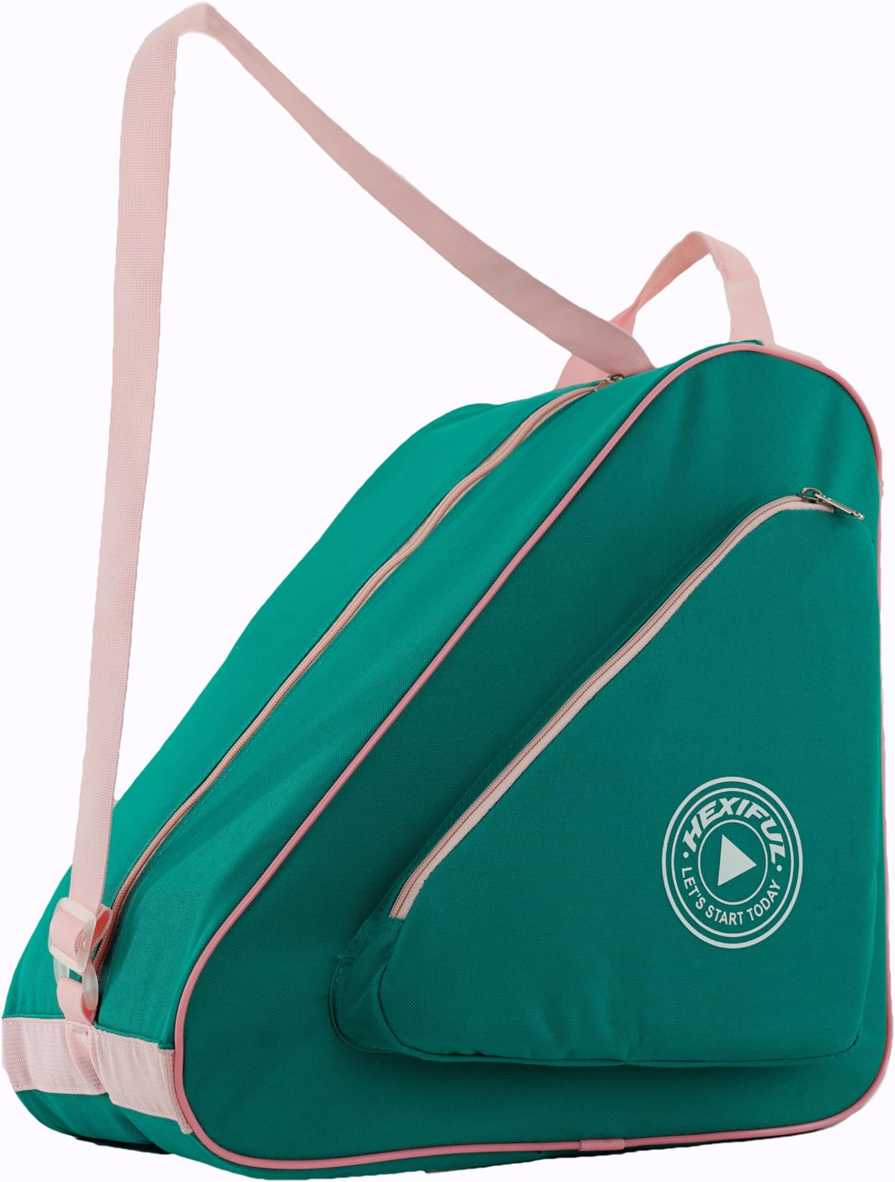 HEXIFUL Skate Bag for Ice, Inline, Roller & Quad Skates - Kids & Adults