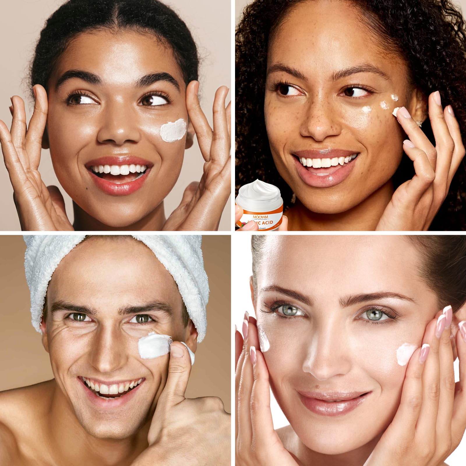 IREV Kojic Acid Hydrating Face and Body Moisturizer Cream