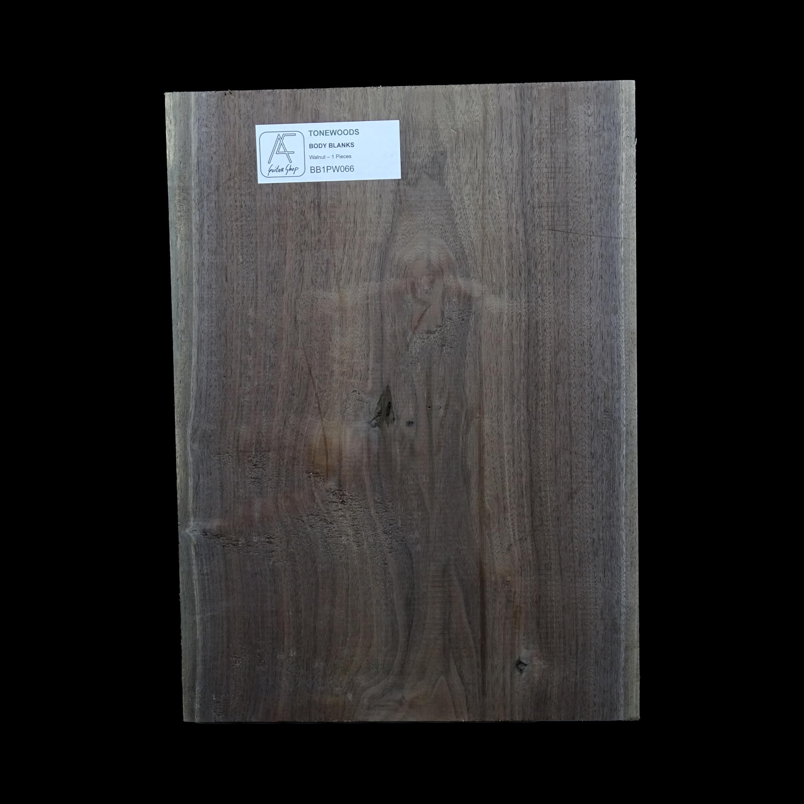 Corps de guitare noyer américain AC Premium pour projet lutherie atelier