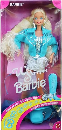Mattel Barbie 10293 1993 Western Stampin