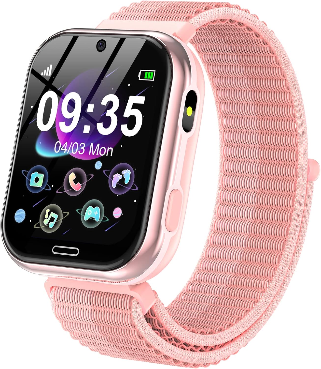 Smartwatch Kinder - Smart Watch Kids Telefon Uhr mit Schrittzähler ...