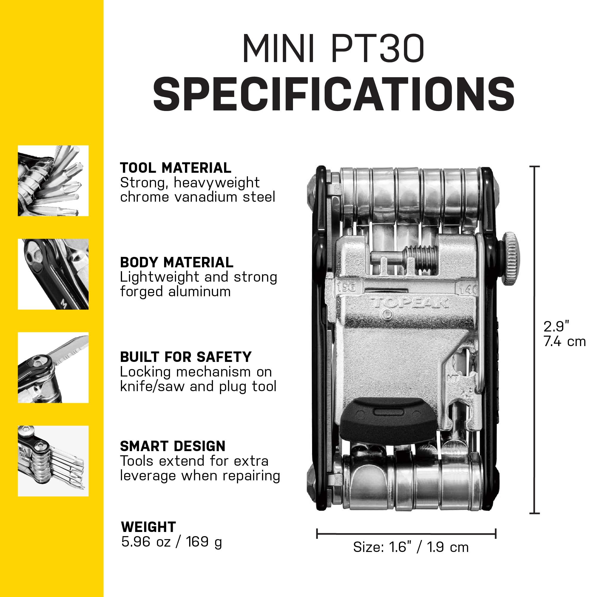 Topeak Mini PT30 Multiherramienta
