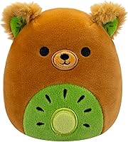 Vista 1 de Squishmallows Oso de kiwi Mitchard original de 5 pulgadas - Peluche oficial de Jazwares