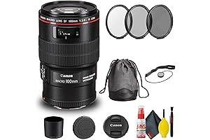 Canon EF 100mm f/2.8L Macro is USM Lens (3554B002)