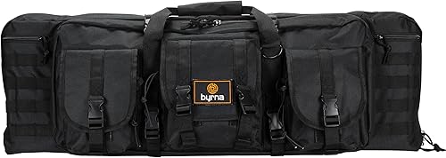 Miniatura 5 de Byrna Mission 4 Bundle - Lanzador de hombro alimentado por CO2 con bolsa de rifle - Herramienta definitiva para no letales | Auto | Hogar | Personal