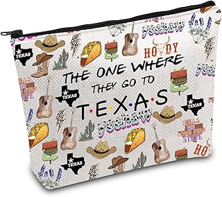 FOTAP Bolsa de maquillaje Texas Trip - Bolsa ...