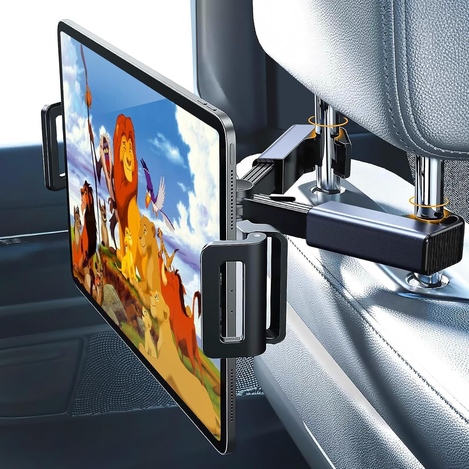 ABE Tablet Holder for Car,ipad Car Holder Back Seat Fits for 5.5-11 Inch Screen Phone/Tablet/ipad Headrest Tablet Holder with 360°Rotating Adjustable Road Trip Essentials for Kid (B0DDT3TWZ3) Amazon Price History, Amazon Price Tracker