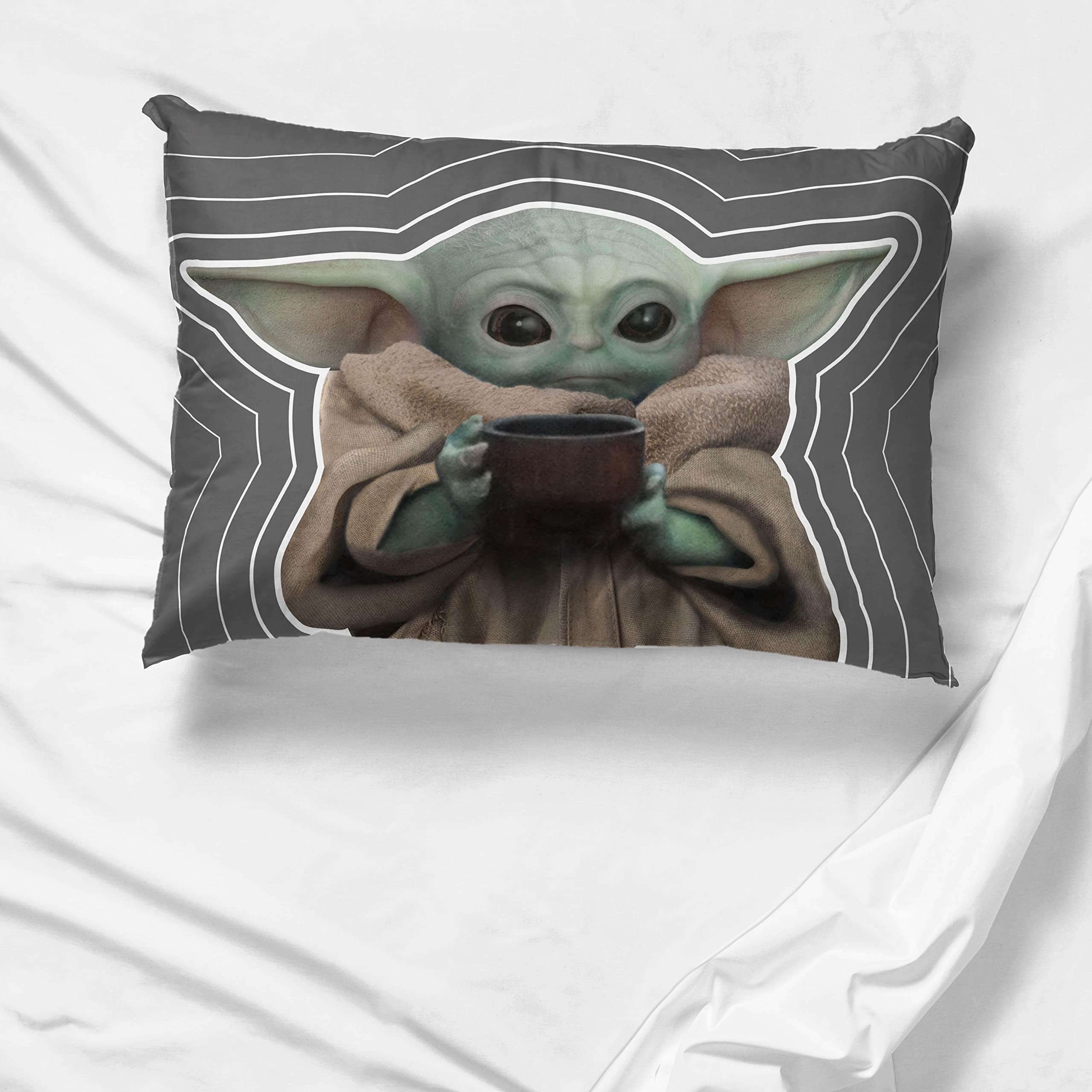 Amazon.co.jp: スターウォーズ マンダロリアンコーヒー 枕カバー 2枚