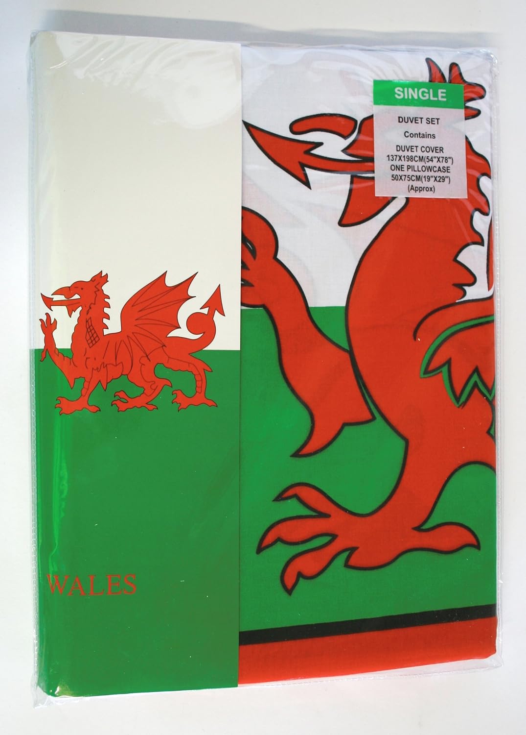 SINGLE WELSH DRAGON DUVET SET 081113 Amazon.co.uk Home & Kitchen