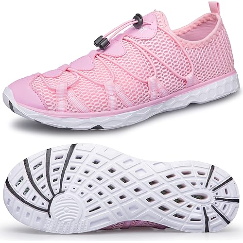 DOUSSPRT Women's Water Shoes Quick Drying Sports Aqua Shoes