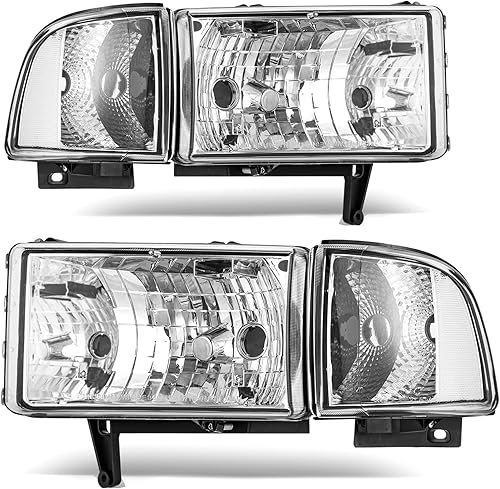 Miniatura 15 de DWVO Conjunto de faros delanteros de tubo LED compatible con Dodge Ram 2500 3500 DRL 2002 2003 2003 2003 2004 2005 Dodge Ram 2500 3500 DRL