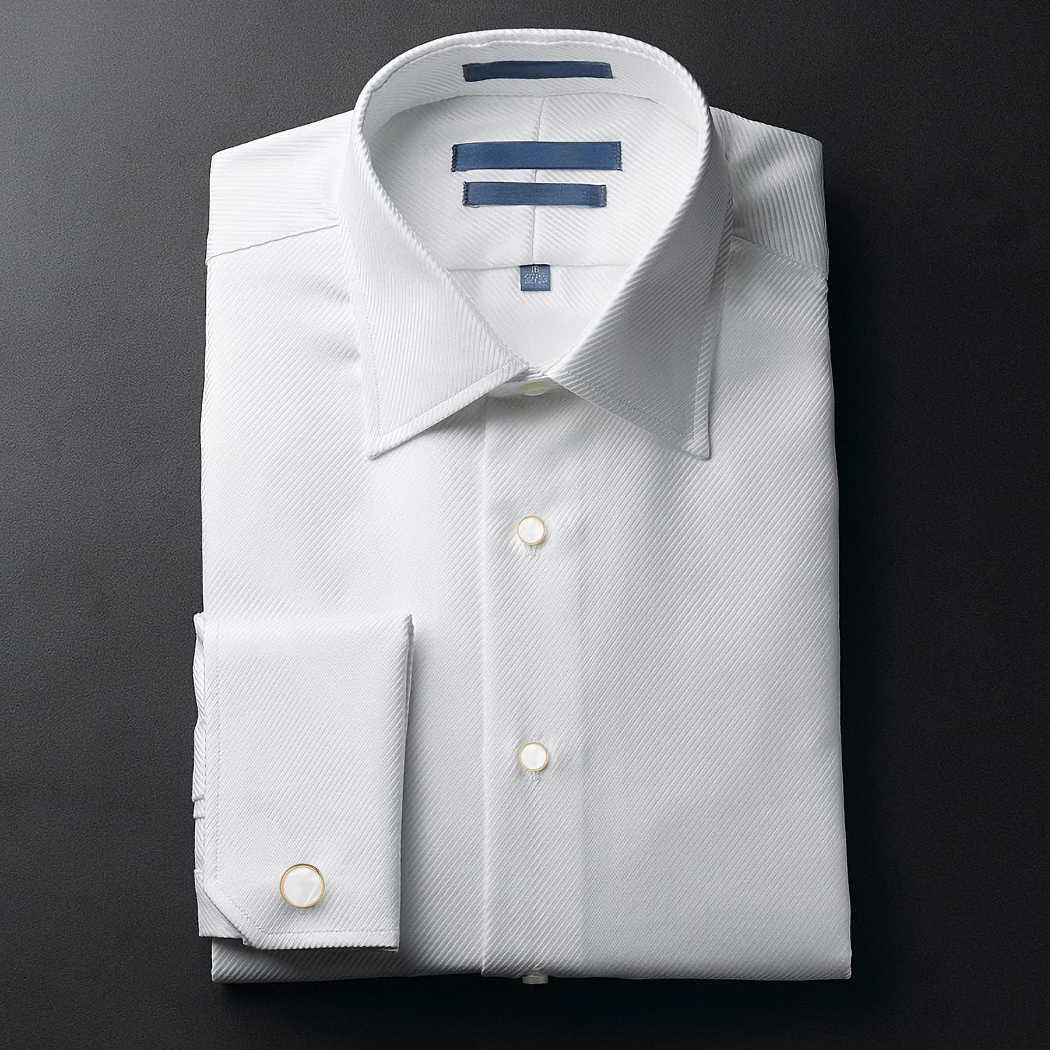 wynameleri Mens Classic Shirts Cufflink Studs, Mother-of-Pearl Tuxedo Shirt Button and Cuff Links Set, Formal Business Wedding Jewelry - Image 2