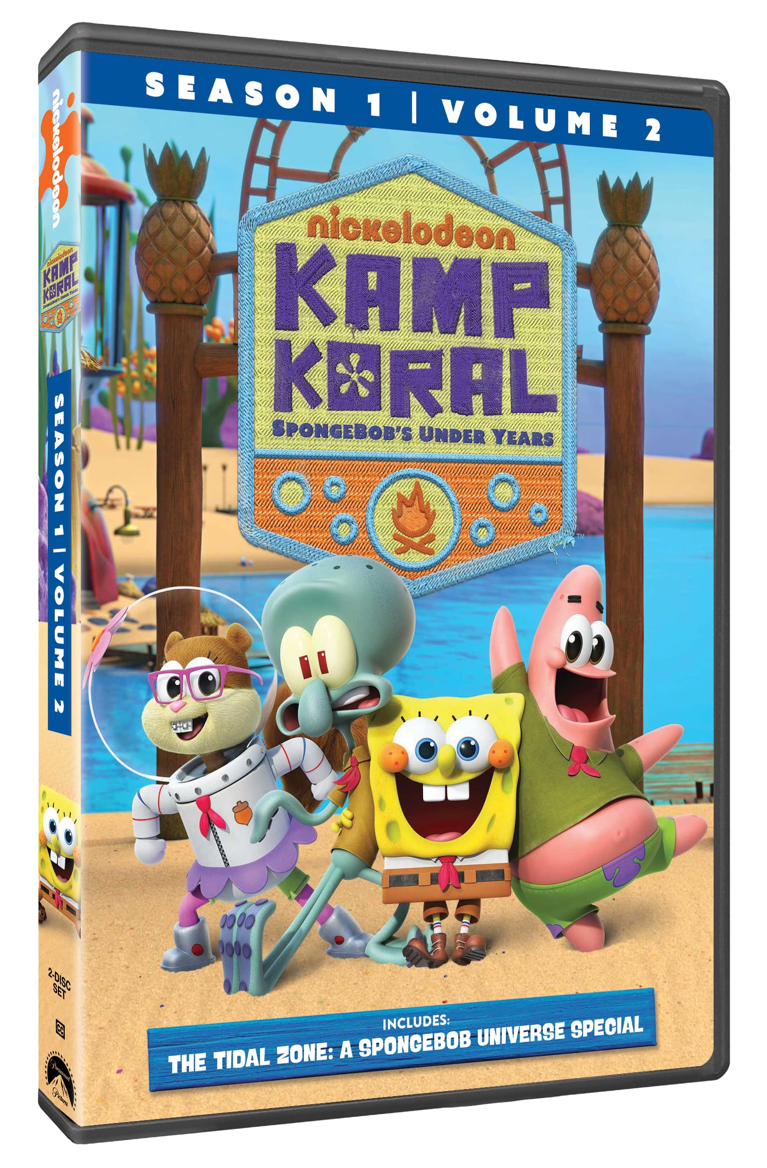 Kamp Koral SpongeBob's Under Years DVD el regalo de animación perfecto para coleccionistas de series