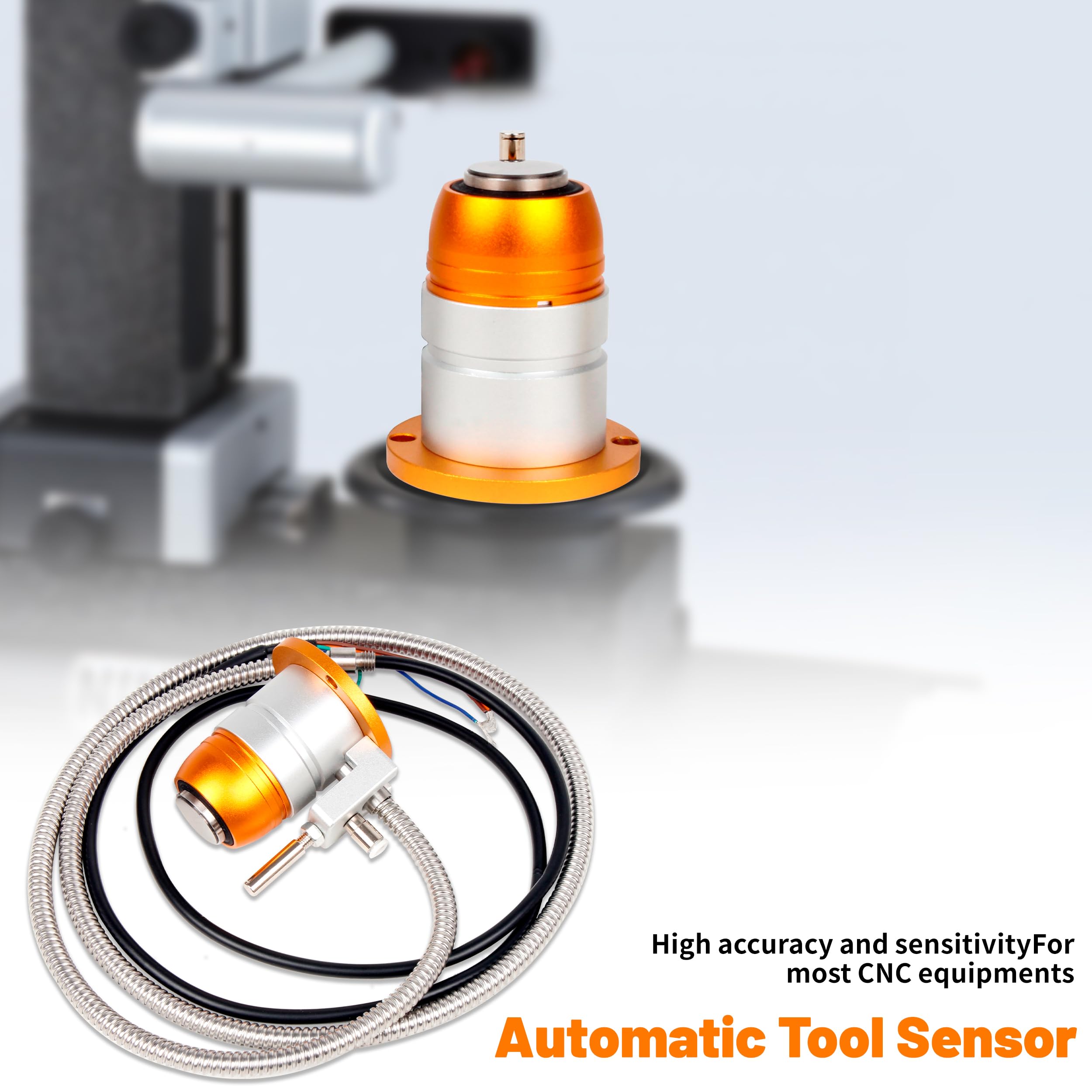 Snapklik.com : RATTMMOTOR IP65 Yellow CNC Router Automatic Tool Sensor ...