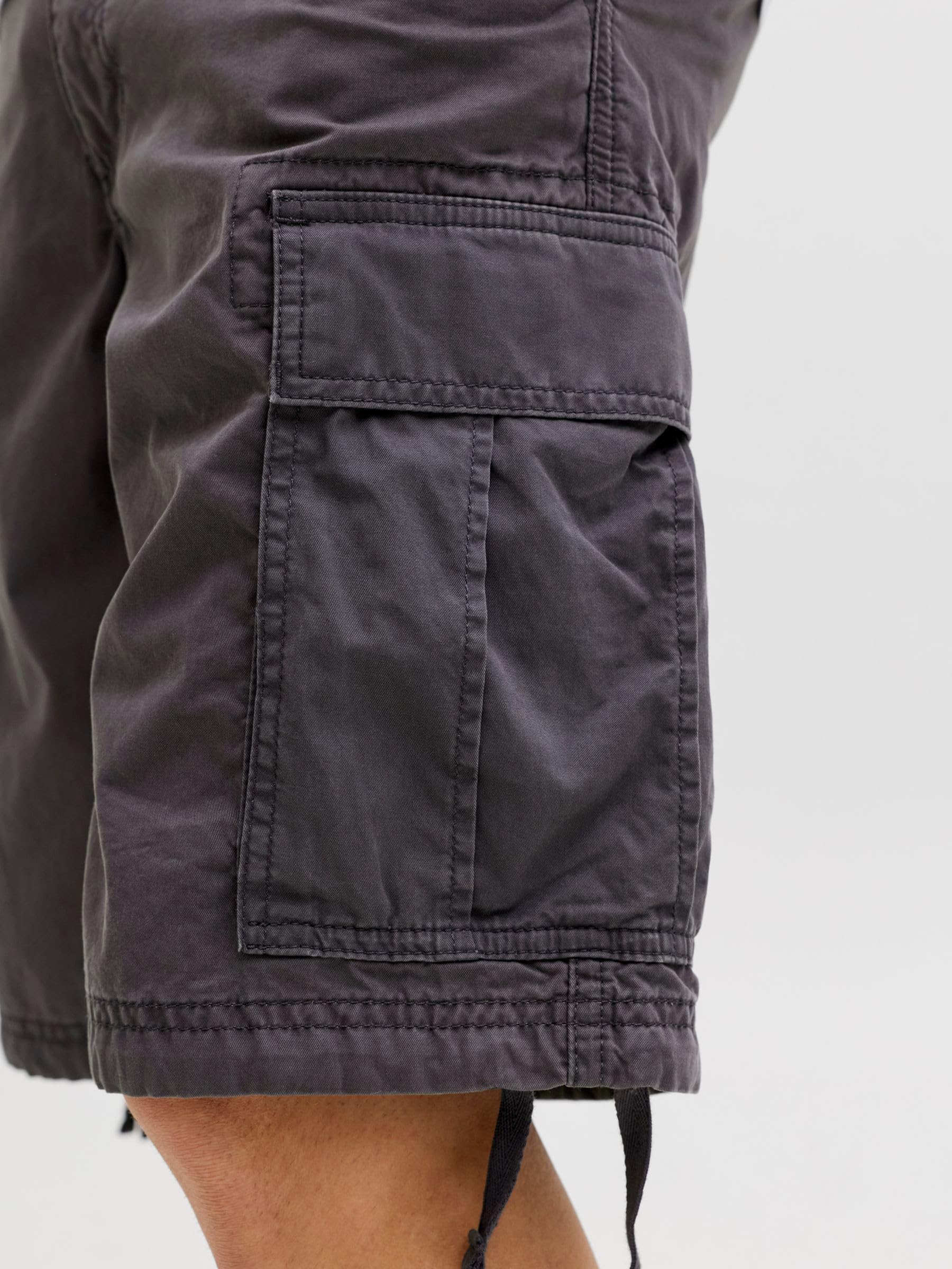 Jack & Jones - Jpstcole Frank Cargo Short Mid SN, Jpstcole Frank - Pantaloncini Cargo Mid SN Uomo