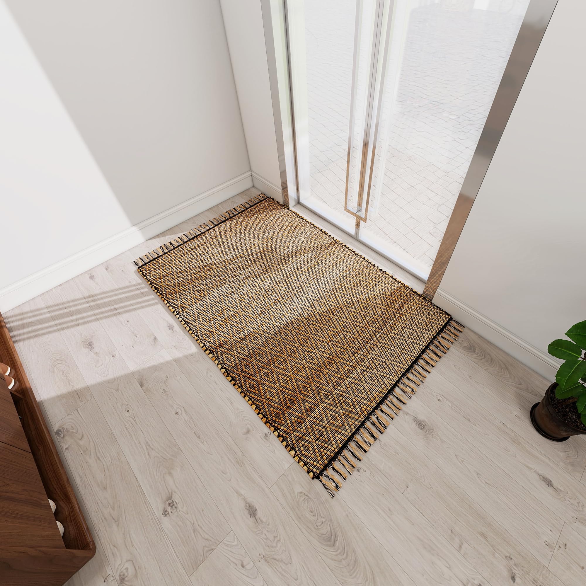 Eco Crave Diamond Jute Rug