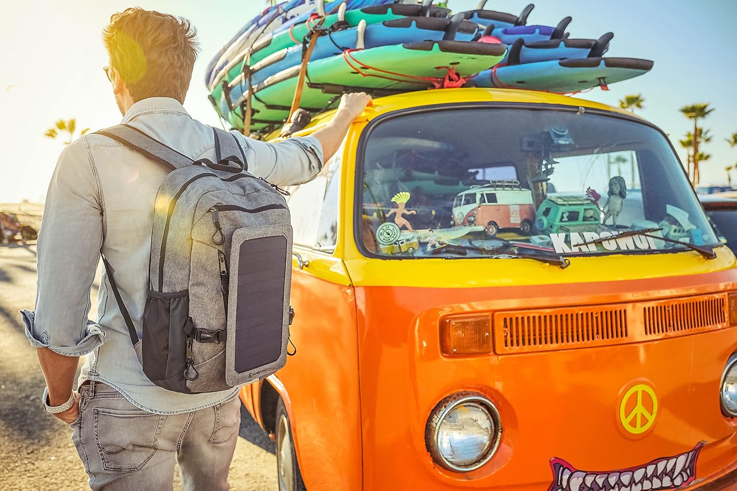 sunny bag solar backpack