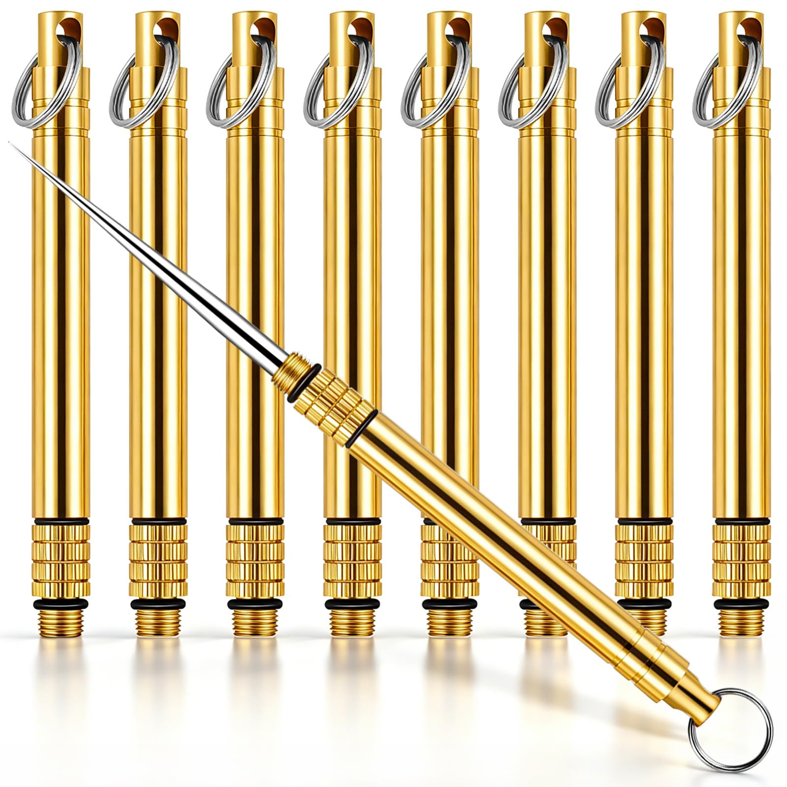 WDAHDHP Portable Titanium Toothpick Holder Set - toothpicks | Mubboo