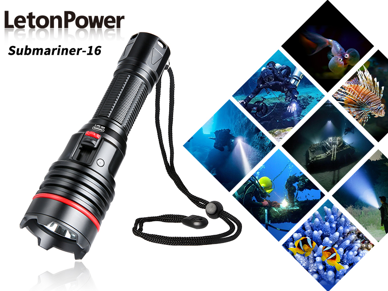 Torcia Subacquea 2000 Lumen - Professionale, 100m Impermeabile, Ricarica USB-C, 6 Modalità - Foto 13