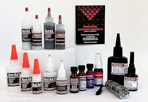 Miniatura 2 de Kit de pegamento alemán multiusos 2F (pegamento de 0.71 oz+polvo de soldadura). El mejor pegamento de llenado de pegamento para reparación Pegamento