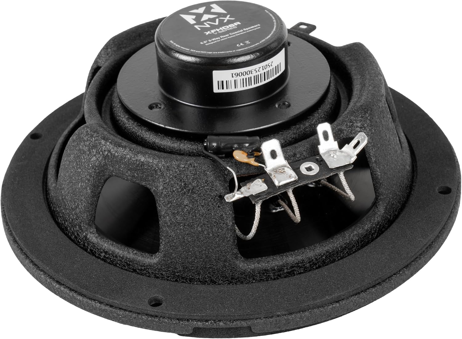 6.5” 2 Ohm Motorcycle Speakers for Harley-Davidson Touring 2014 Up (Pair)