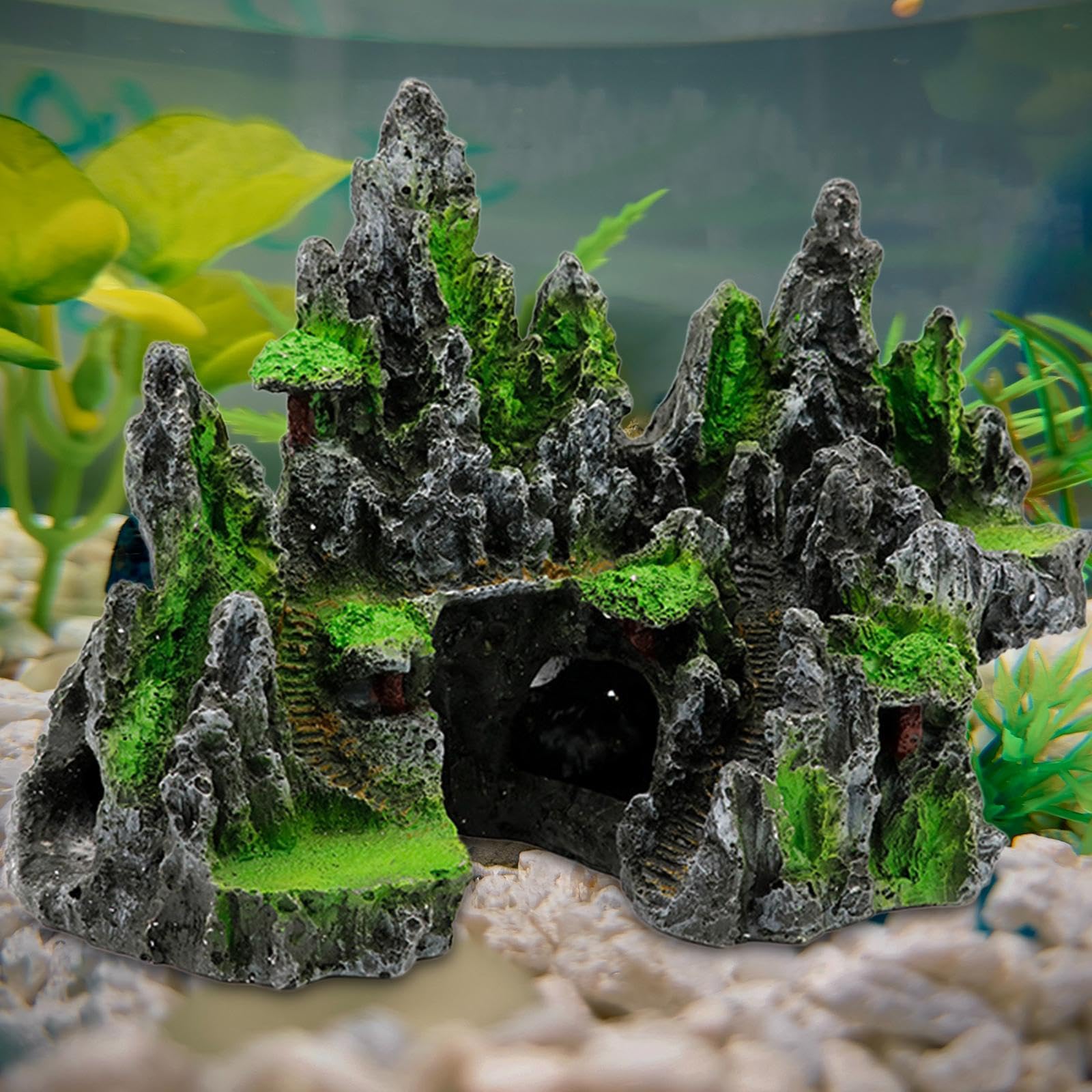 Höhlenversteck Aus Kunstharz Zur Dekoration von Aquarien