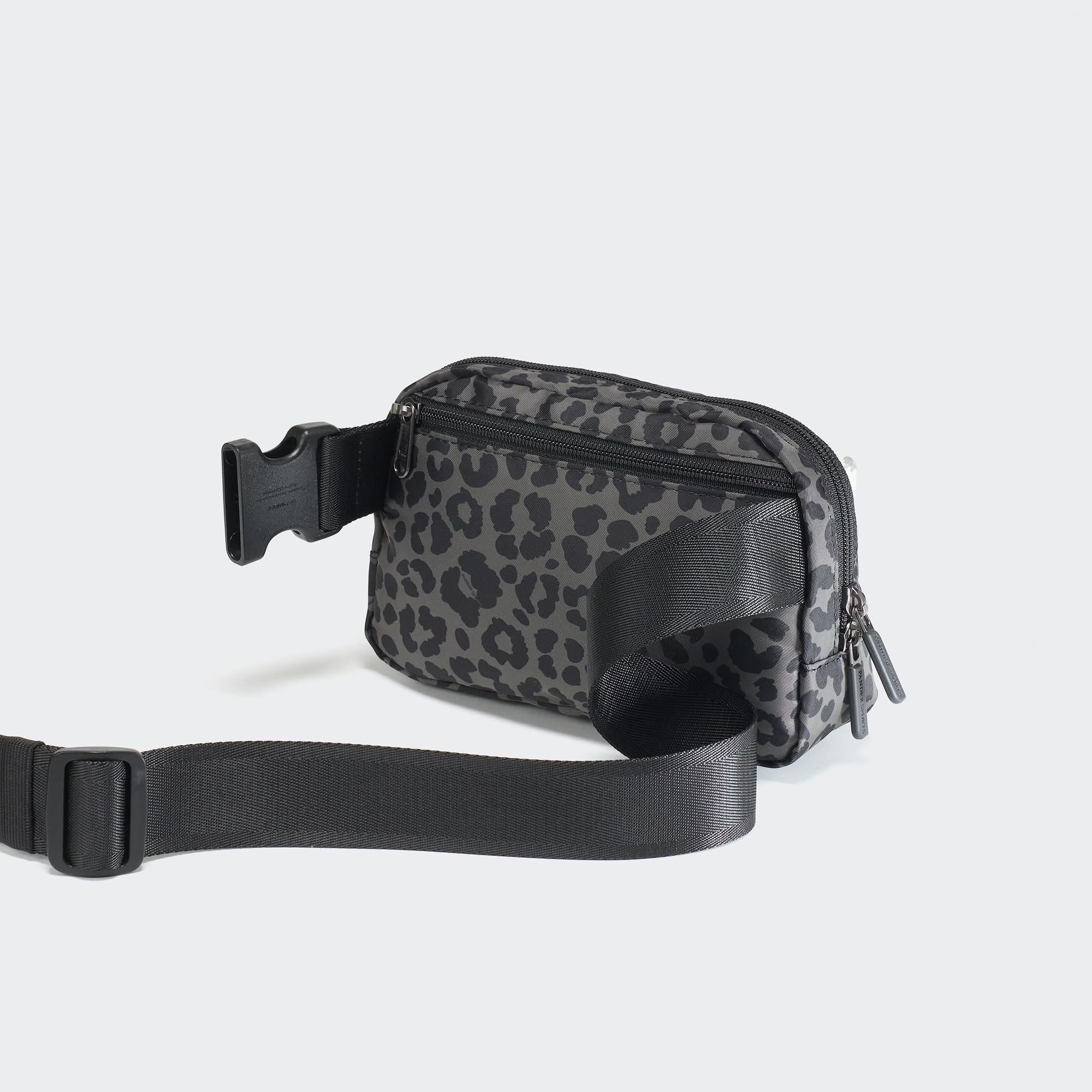 Pander Nylon Fanny Pack for Women, Two-Way Zipper Crossbody Bag view 3