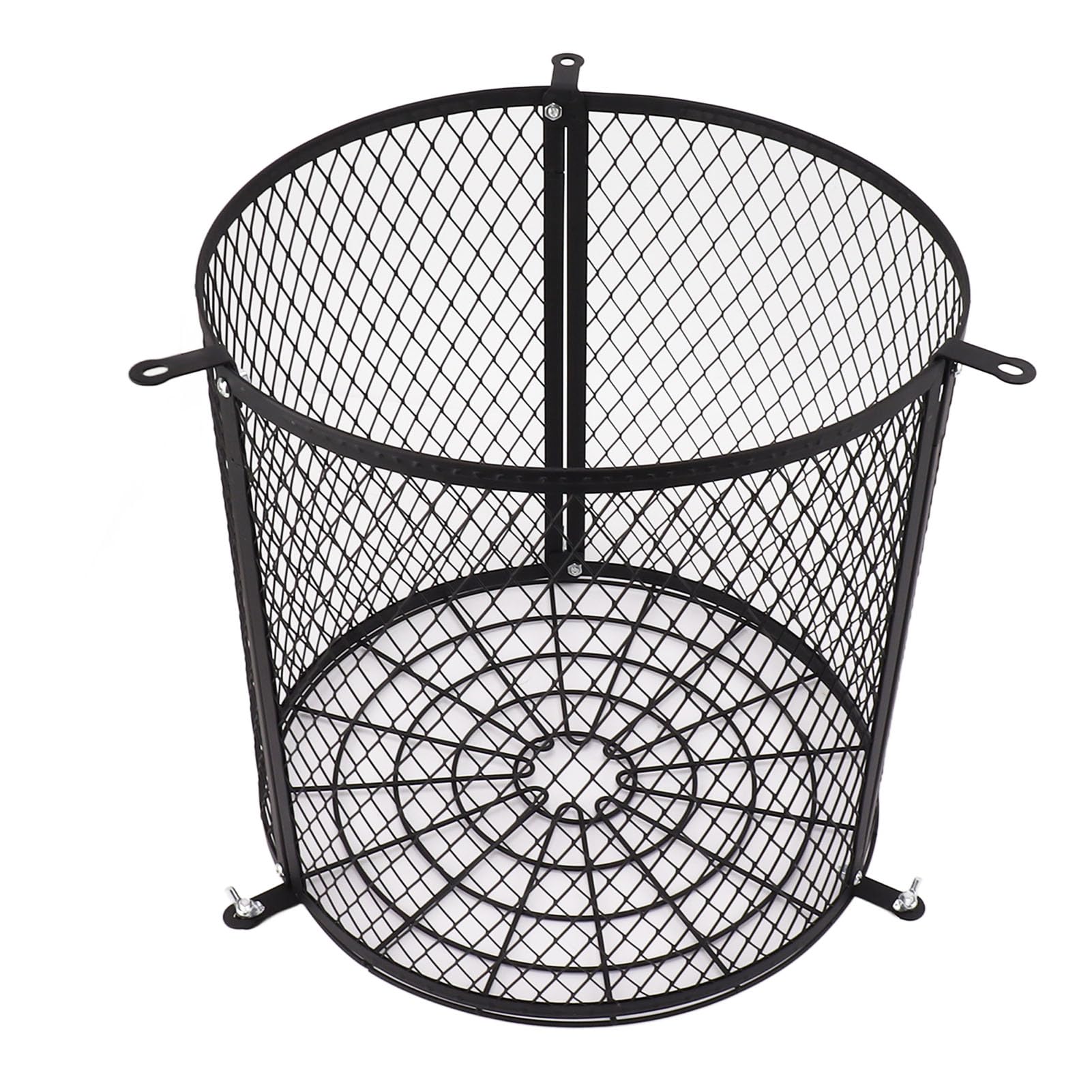 Varmint Feeder Cage, Weatherproof Deer Feeder Guard Cage, Protects Food, Stainless Steel, 12.2” x 11.8” Varmint Cage for Feeder, Keep Wildlife Away from Your Feeder