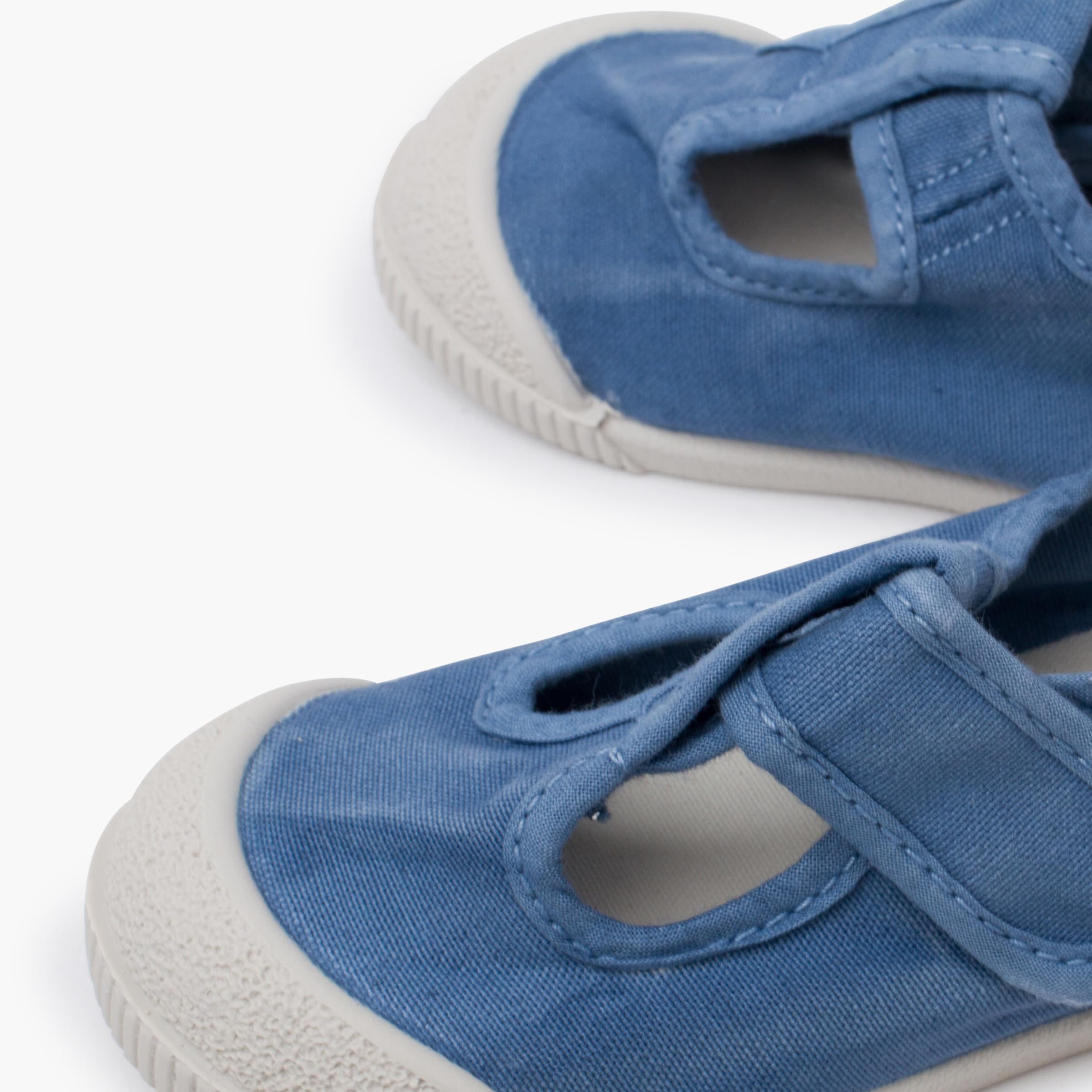Pisamonas Pepitos Puntera Barefoot Lona Lavada