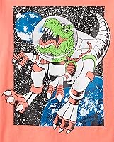 Vista 3 de The Children's Place Camisetas gráficas de manga corta para niños, multipack