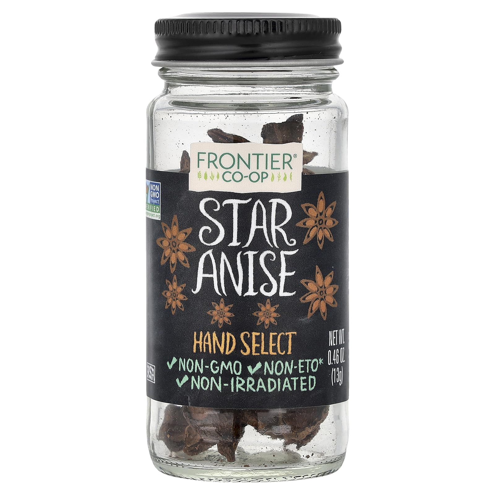 Frontier Co-Op, Star Anise Hand Select, 0.46 Ounce