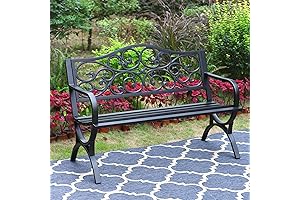 MFSTUDIO Outdoor Porch Bench