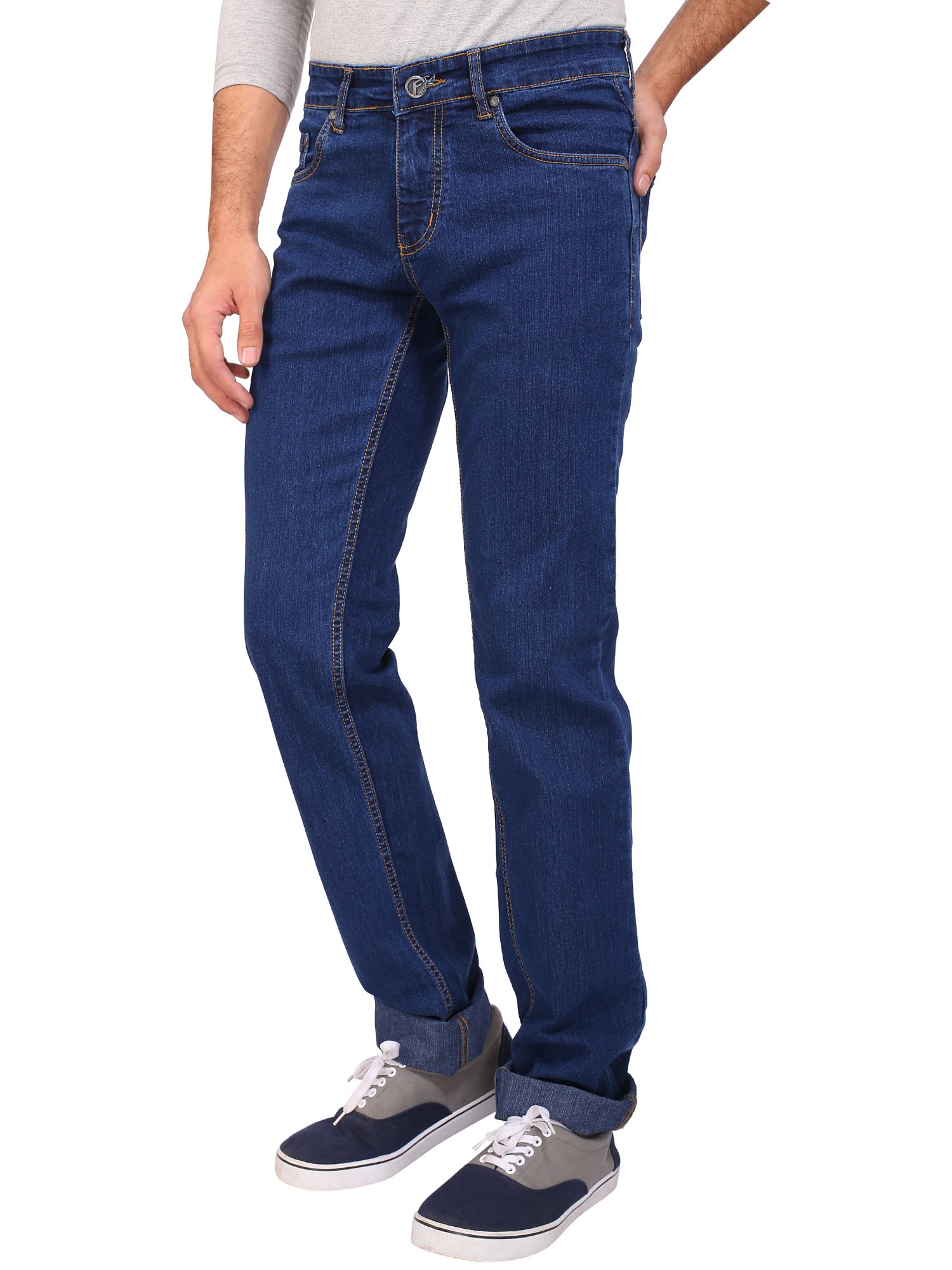 FLAGS Men's Super Stretch Straight Fit Jeans Colour(121)_Size