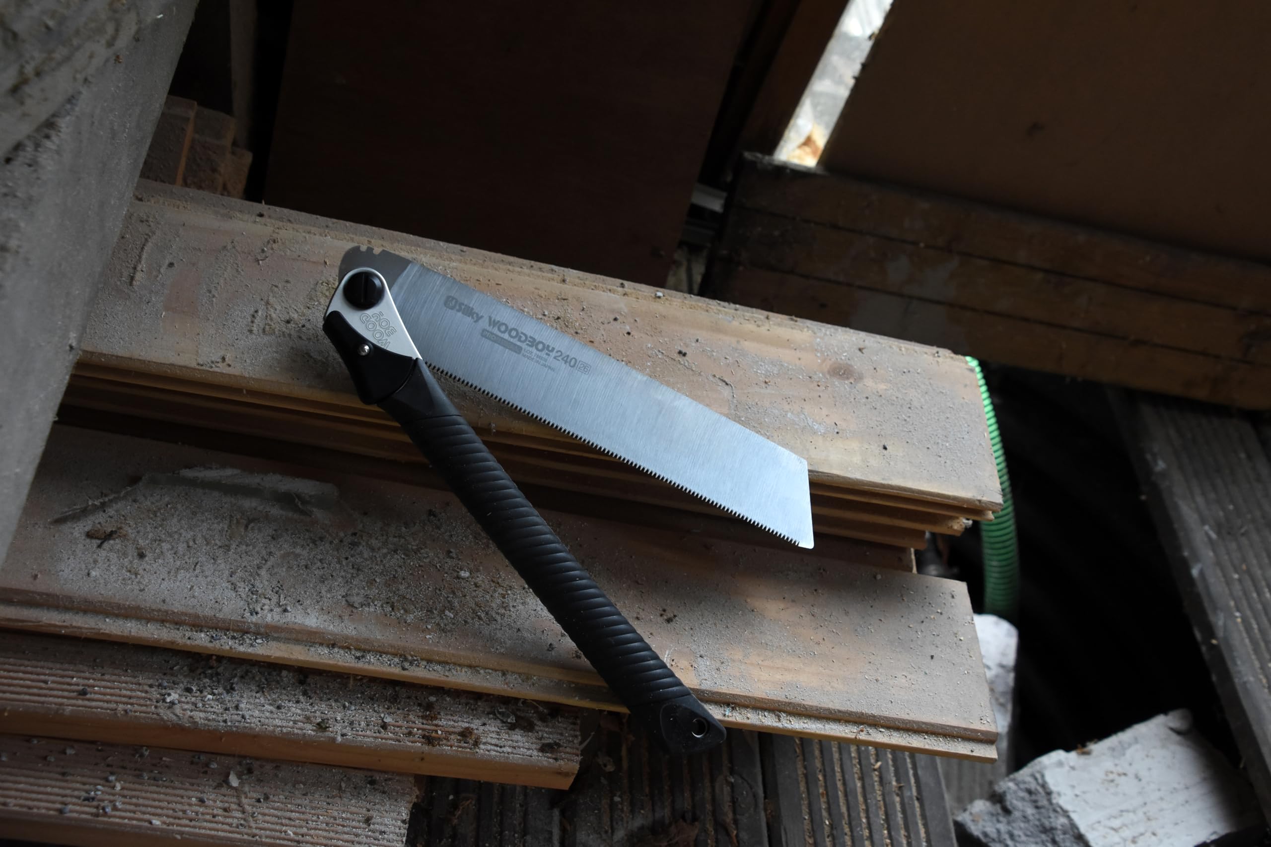 Silky - Sierra japonesa WOODBOY 240-26 hoja de 240 mm plegable tipo KATABA-KSI638624