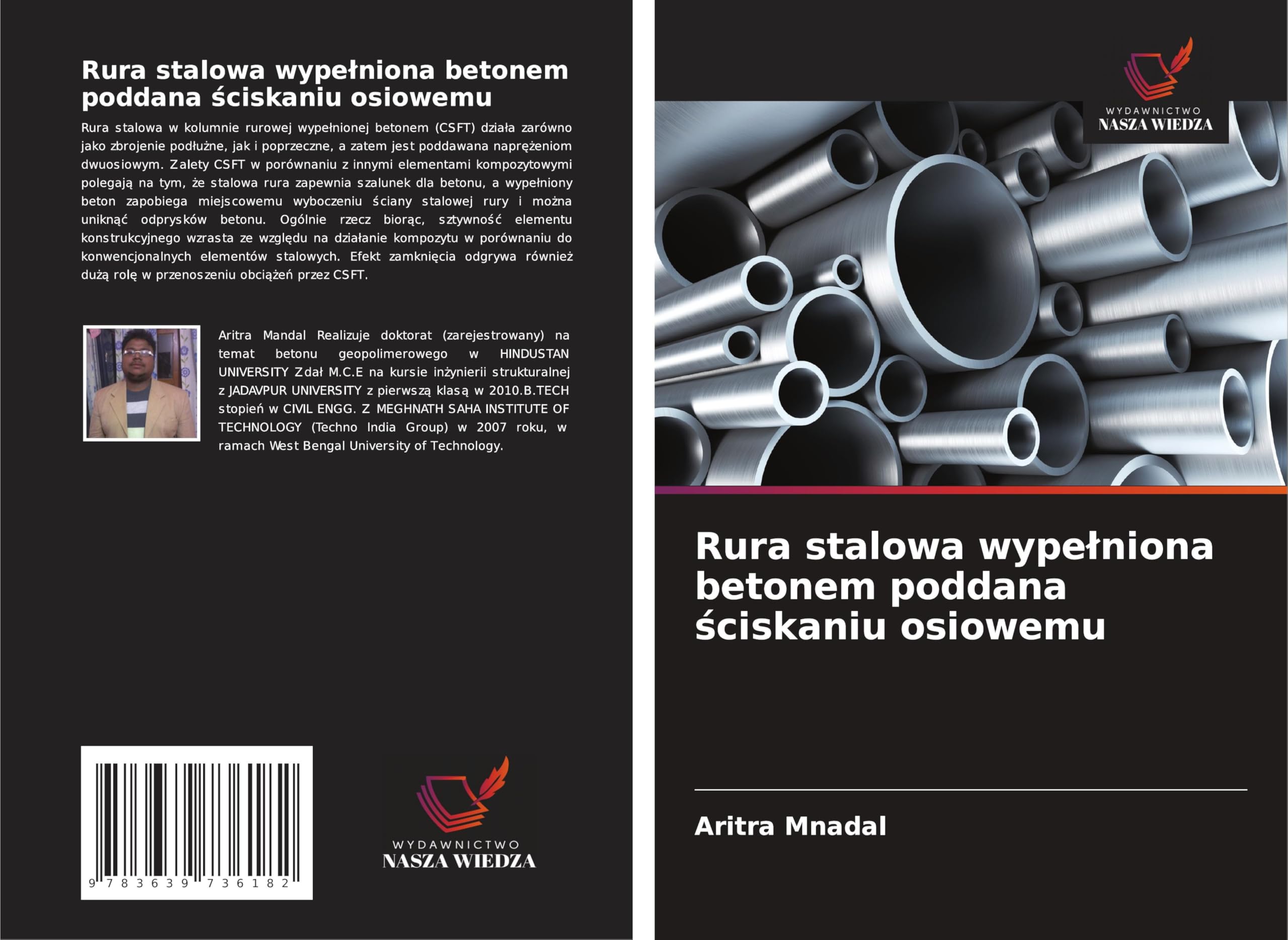 Rura stalowa wypelniona betonem poddana ściskaniu osiowemu